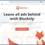 Blocksly adware-promoting website (sample 1)