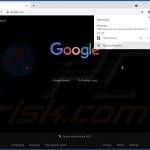 Dark It Online adware darkened website 2