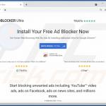 Ad Block Ultra adware-promoting website (sample 1)