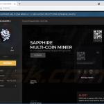 sapphire miner promoted on hacker forum 2