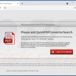 Website used to promote QuickPDFConverterSearch browser hijacker 3