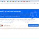 Website promoting Ultimate Ad Eraser adware (sample 2)