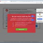 Deceptive site used to promote Movies Craver adware (sample 1)