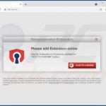Website used to promote Tap togo browser hijacker