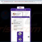 FedEx PACKAGE WAITING POP-UP Scam variant (2022-08-04)