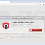 Website used to promote Pick Tail browser hijacker 2