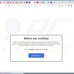 Website promoting Background Colors adware 1