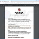 Summon To Court For Pedophilia Lithuania (2023-01-19)