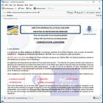 French variant of Summon To Court For Pedophilia email scam (2023-07-05)