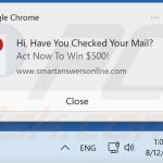 smartanswersonline.com notification