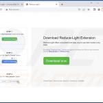 Website promoting Reduce-Light adware 2