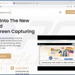 Website promoting a cookie stuffing browser extension (Full Page Screenshot Capture - Screenshotting)