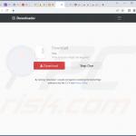 Website promoting DisLight adware 2