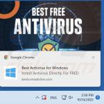 Ad displayed by bestcomadslive[.]com 1