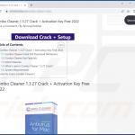 Muldrop trojan promoted on a cracked software download website 3