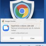Advertisement delivered by notifpushback[.]com 4