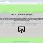 One Click Image Downloader adware official page