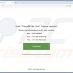 Popup Blocker Gold adware another promoter