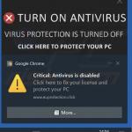Ad delivered by euprotection[.]click site 2
