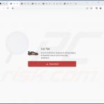Website used to promote Car Tab browser hijacker 2
