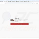 Website used to promote Car Tab browser hijacker 2