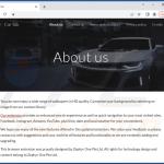 Website used to promote Car Tab browser hijacker 1