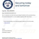 Social Security Administrator scam email attachment 1