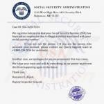 Social Security Administrator scam email attachment 2