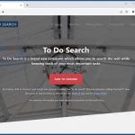 Website used to promote To Do Search browser hijacker 1
