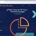 Website used to promote BudgetBuddy browser hijacker 1