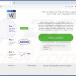 Website used to promote Wikiped Today browser hijacker 2