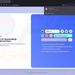 Website spreading FakeBat malware