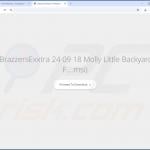 Website used to promote EasySearch browser hijacker 1