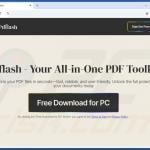 Website used to promote Pdflash PUA 1