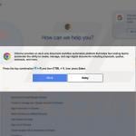 ClickFix scam sample 1