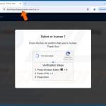 ClickFix scam sample 2