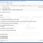 QuirkyLoader malware spreading scam email 4