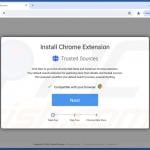 Website used to promote Trusted Sources browser hijacker 2