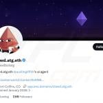 Twitter account used by scammers to promote Clawdbot ($CLAWD) scams 2