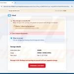 Cloud Subscription Paused fake cloud warning page (sample 3)