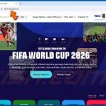 FIFA 2026 World Cup scam website (sample 1)