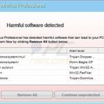Disk Antivirus Professional fake alert - 
