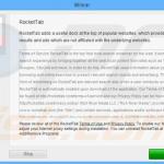 rockettab adware installer sample 13