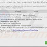 slamdunksavings adware installer