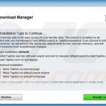 taplika.com browser hijacker installer