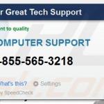speedcheck adware generating tech support ads