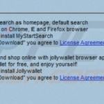  MyStartSearch browser hijacker de instalare