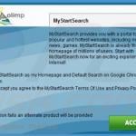 mystartsearch.com webbläsare kapare installer prov 8