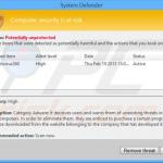 system defender generating fake security warning messages sample 7