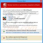 system defender generating fake security warning messages sample 5